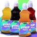 Bubble Mania fruit bubble tea syrup for bubble tea mix - blauberre mango peach watermelon |Drinks for cocktails bubble tea ice cream & cake |4 x 500 ml blauberre mango peach watermelon 500 ml (1 Pack)