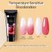 UR SUGAR Pink Brown Poly Extension Gel Nail Set - 6 Color Thermal Poly Nail Gel Kit for Women | Builder Gel in Pink, White, Brown - Soak Off Gel Polish Gift Box - Buy Online on GoSupps.com