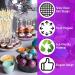 500 PCS DIY Disco Ball Party Decorations Set 400 Disco Ball Toothpicks for Appetizers 100 Disco Ball Cake Topper Silver Mini Disco Ball Decorative for 70s 80s Theme Birthday Party Decorations - Buy Online on GoSupps.com