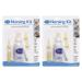 PetAg Nursing Kit - Baby Bottle and Nipple for Small and Large Pets - Promotes Natural Feeding of Esbilac - Carded - 2 oz Bottle - 2 Pack 2 Ounce (Pack of 2)