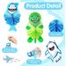 2 Pcs Kids Cartoon Bath Loofahs - Toddler Body Loofah for Children Shower Washing Exfoliating (Animal) - Buy Online on GoSupps.com