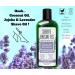 Foster and Lake 4 Oz. Lavender Shave Oil - All Natural Shaving Oil for Sensitive Skin - Transparent Oil for Legs, Pubic, Bikini Line, Armpit Shaving - Buy Online on GoSupps.com