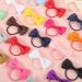 40 pcs Baby Hair Ties & 10 pcs Hair Clips Set for Toddlers - Elastic Hair Bands and Ribbon Bows, Girls Hair Accessories - Buy Online on GoSupps.com