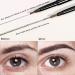 2 Pieces Waterproof Retractable Eyebrow Pencil with Brush - Long Lasting, Sweat-proof, Smudge-Proof Brow Makeup Kit in Brown - Buy Online on GoSupps.com