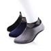 Geyoga 3 Pairs Winter Indoor Non-Slip Thermal Socks Indoor Slippers Floor Socks Soft Fuzzy Thick Socks for Men Black, Navy Blue, Dark Grey