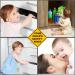 Magnetic Child Safety Locks - 10 Locks 2 Keys for Cupboards & Drawers by Baba Jay - Buy Online on GoSupps.com
