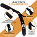 Utopia Care Professional Barber Straight Edge Razor Safety with 100 Lord Blades - Stainless Steel (Black) - Buy Online on GoSupps.com