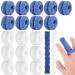 20 Pieces Finger Cots Finger Bandage Finger Roll Tubular Bandage Dressings Finger Bandage Finger Covers Protection for Finger Tips Thumb Bandage for Cargo Handling Gardening Work Sports and Fitness