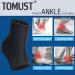 Compression Ankle Sleeve - Lightweight Breathable Support for Plantar Fasciitis & Sprains - Men & Women Right/Left Foot Size M - Buy Online on GoSupps.com
