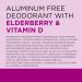 Dr Teal's Aluminum Free Deodorant Elderberry & Vitamin D with Essential Oils 2.65 oz (Pack of 3) - Buy Online on GoSupps.com