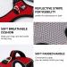 Docio Dog Harness for Medium & Large Dogs | No Pull Safety Design with Handle & Reflector Strip | Red Mesh (1 Pack) - Buy Online on GoSupps.com