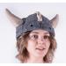 Buy Saunahut Viking Russian Banya Hat for Men | XL Gray Sauna Hat | Finnish & Ukrainian Style - Buy Online on GoSupps.com