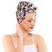 Kitsch Leopard Quick Dry Microfiber Hair Towel - Fast Drying & Stylish - Buy Online on GoSupps.com