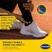 Dr. Scholl's Compression Ankle Sleeve with Gel - Breathable Shock-Absorbing Support - Size L/XL - International Shipping Available - Buy Online on GoSupps.com