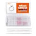 12 Pack Ring Size Adjuster for Loose Rings Invisible Transparent Silicone Guards Clip Noodle Jewelry Tightener Connector Fitter Resizer 4 Sizes Fit Almost Any Ring for Women and Men