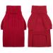 Cit toile of classic knitted dog sweaters with turtleneck soft and warm dog sweater for cold weather inner and outer knitting vests for small medium-sized dogs red XS X-Small Red-1