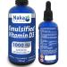 Naka Platinum Emulsified Vitamin D3 1 000 IU per drop Superior Bioavailability 2702 drops 100 ml
