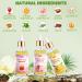 3 PCS Yoni Oil - Natural Feminine Intimate Moisturizer & Deodorant | PH Balance Serum for Women - Orange Strawberry Peach Scent - Buy Online on GoSupps.com
