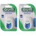 GUM Easy Floss dental floss lightly waxed 2x 30 meters (60 meters) PTFE dental floss from Sunstar