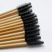 MIKVAR Bamboo Mascara Spoolies - 25 Eco-Friendly Brushes for Eyebrow and Eyelash Makeup Application - Buy Online on GoSupps.com