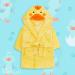 Metzuyan Baby Girls & Boys Duck Plush Fleece Dressing Gown Robe 6-12 Months | Animal Themed Unisex Robe - Buy Online on GoSupps.com