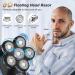 Glatens Electric Razor for Men | 0.0mm Bald Head Shaver | Waterproof Wet/Dry | LCD Display | USB Charging Beard & Nose Hair Care Set - Buy Online on GoSupps.com