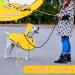Shop Waterproof Dog Raincoat - Ultra-Light Breathable Reflective Removable Hood - XL Yellow - Buy Online on GoSupps.com