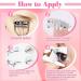 Magnetic Eyelashes Kit - Soft Reusable Cat Eye Lashes with Applicator | Mavphnee Wispy False Lashes No Glue or Eyeliner - Buy Online on GoSupps.com