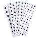 Creativity Street Peel and Stick Wiggle Eyes - Assorted Sizes, Set of 137, Black on White - Buy Online on GoSupps.com