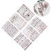 Nail Art Sticker Stick on Nails Self adhesive Small Size Suitable for Decorating Various Nails for Family for Nail School for Nail Salon for DIY Nail Art - Buy Online on GoSupps.com