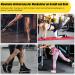 GYMERK Foot Loops Cable Pull - 2pcs Comfortable 7mm Padding Elastic Kickbacks for Men & Women - Black - Buy Online on GoSupps.com