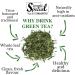 Simpli-Special Plum Kombucha Sencha Green Loose Leaf Tea 100g | Refreshing Hunan Province Green Tea with Sweet Fruity Flavor | Hot or Iced | Resealable Pouch - Buy Online on GoSupps.com