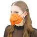 Promedicalcare.Mundsprung FFP2 Mask colored mouth protection mask FFP2 colorful masks mouth protection ffp2 (single packed) 10 pieces (1 Pack) orange