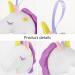 POPETPOP Unicorn Bath Scrubber | Fun Loofah for Kids & Adults | Travel Size Body & Face Pouf | Soft PP Cotton for Showers - Buy Online on GoSupps.com