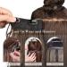 REECHO 20 Inch Ash Brown Clip in Hair Extensions - Pack of 4, 200g - Natural Soft Synthetic Hairpieces for Women - Buy Online on GoSupps.com