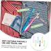 Mobestech 18 Pc Foldable Portable Toothbrush Set - Travel & Outdoor Use | Collapsible Handheld Toothbrush with Holder - Ideal Gift | Random Color (3 Pack) - Buy Online on GoSupps.com