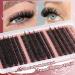 Yawamica Lash Extension Kit - 300pcs Wispy Volume Lashes (10-18mm) with D Curl Waterproof Bond & Tweezers | Perfect for Eyelash Extensions - Buy Online on GoSupps.com