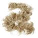 CAISHA XXL Hairpiece Scrunchy Updo Bridal Hairstyle Voluminous Curly Messy Bun Light Blonde HW26 light blonde #18T613A HW26
