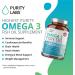 Purity Labs Omega 3 Fish Oil 3000mg - Vegan Supplements for Heart & Brain Health - 180 Softgels - Buy Online on GoSupps.com