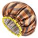 Buy Mikimini 2-Pack Waterproof Shower Hoods - Stylish & Reusable for Women Men Girls & Children | Golden Stripes Design - Buy Online on GoSupps.com