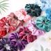 VENUSTE Scrunchies for Women and Girls Premium Velvet Scrunchy for Hair Cute Colors Elastic Thick Bands Soft Ropes Ponytail Holder Hair Accessories 12 Pack Multi - Buy Online on GoSupps.com