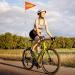 DSLSQD Reflecting Bicycle Flag - Adjustable Waterproof Safety Pennant for Kids | Perfect Bike Accessories for Child Safety - Buy Online on GoSupps.com