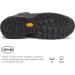 HI-TEC Black Rock WP Mid Men's Waterproof Hiking Boots 10.5 Dark Grey/Medium Grey - Buy Online on GoSupps.com
