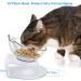 Cat Bowl with Stand - Elevated Cat Feeder for Neck Pain Relief - Ideal for Cats and Small Dogs - Single Bowl - Buy Online on GoSupps.com