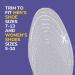 Dr Scholl s Go Sockless! Cushioning Insoles for Men & Women - 3 Pairs Moisture-Absorbing Shoe Inserts with Plush Comfort Layer - Buy Online on GoSupps.com