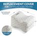 ComfiLife Knee Pillow Replacement Cover - Copper Infused - 10 x 8 x 6.3 - Buy Online on GoSupps.com