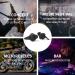 LYSIAN High Fidelity Concert Ear Plugs for Music Reusable-2 Pairs - Black - Buy Online on GoSupps.com
