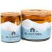 Cedarwood Nutmeg & Lavender Essential Oil Beeswax Candle | Bluecorn Beeswax Botanica | 8 oz Blown Glass Jar - International Shipping Available - Buy Online on GoSupps.com