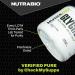 NutraBio Iron Chelate (18mg) - Supports Red Blood Cell Health - 60 Capsules - Buy Online on GoSupps.com