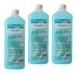 Fluid-Tec 3 liter of shaving head cleaner refill fluid compatible with Philips electro razor for cleaning cartridge cleaning station series 5000 7000 9000 jet clean smart clean